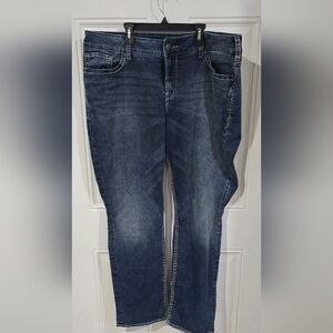 Silver Jeans Dark Indigo Denim